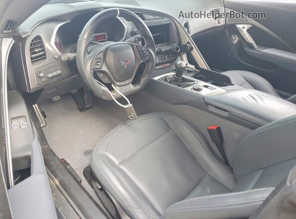1G1YR2D63G5607499 2016 CHEVROLET CORVETTE Gray Widok zestawu wskaźników