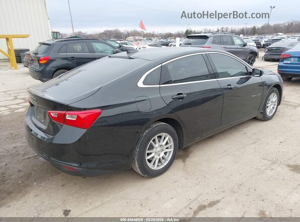 1G1ZB5ST0KF176318 2019 CHEVROLET MALIBU Черный Задняя правая четверть