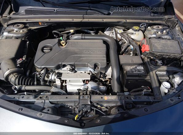 1G1ZB5ST1MF044963 2021 CHEVROLET MALIBU Gray უკანა ხედი
