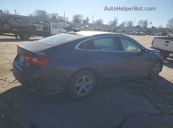 1G1ZB5ST2HF209666 2017 CHEVROLET MALIBU Серый Задняя правая четверть