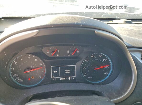 1G1ZB5ST2HF209666 2017 CHEVROLET MALIBU Серый Вид щитка приборов