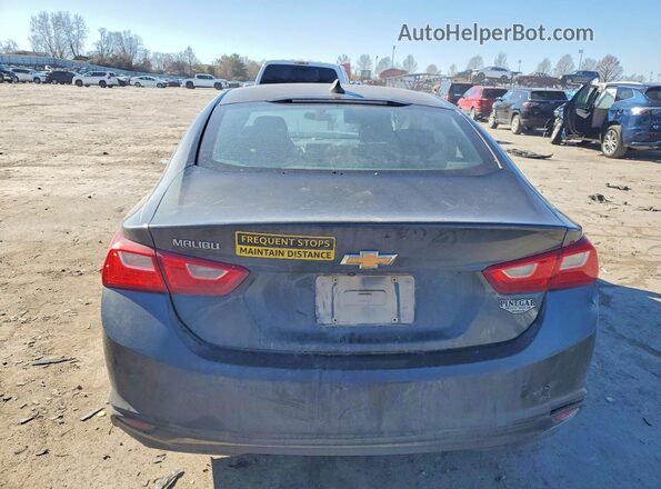 1G1ZB5ST2HF209666 2017 CHEVROLET MALIBU Серый Вид сзади