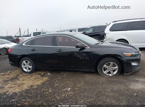 1G1ZB5ST7KF121882 2019 CHEVROLET MALIBU Black უკანა სალონის ხედი