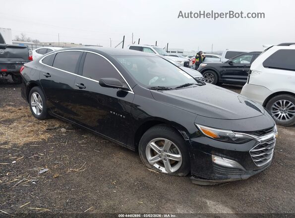 1G1ZB5ST7KF121882 2019 CHEVROLET MALIBU Black წინა მარჯვენა