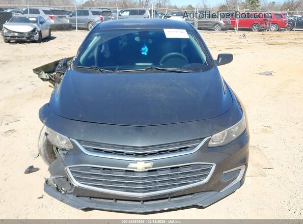 1G1ZB5ST8HF113671 2017 CHEVROLET MALIBU Серый Вид щитка приборов
