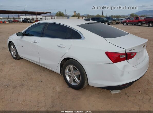 1G1ZC5ST2LF136448 2020 CHEVROLET MALIBU Белый Задняя левая четверть