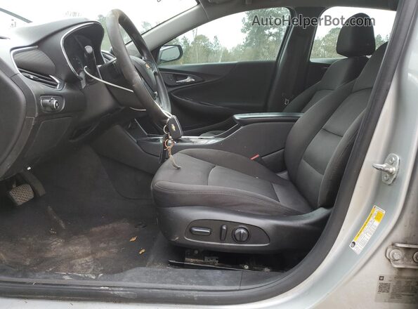 1G1ZD5ST0KF110202 2019 CHEVROLET MALIBU Silver წინა სალონის ხედი
