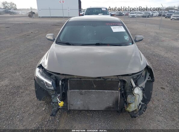 1G1ZD5ST1JF215443 2018 CHEVROLET MALIBU Желто-коричневый Вид задней части салона