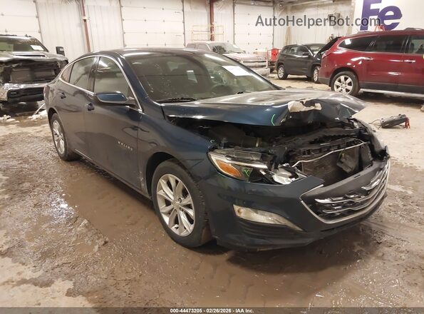 1G1ZD5ST2KF192031 2019 CHEVROLET MALIBU Синий Передняя правая четверть