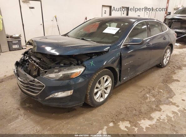1G1ZD5ST2KF192031 2019 CHEVROLET MALIBU Синий Передняя левая четверть
