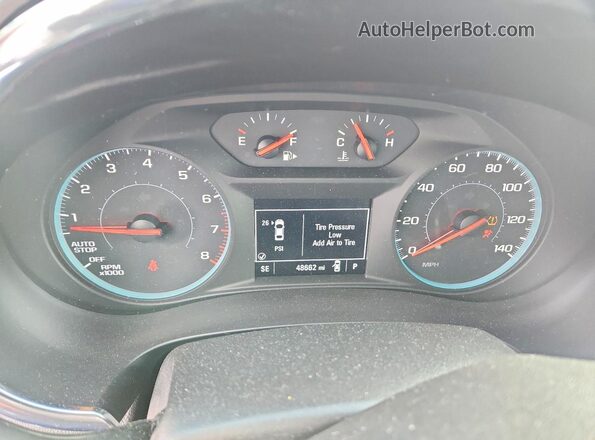 1G1ZD5ST2KF226906 2019 CHEVROLET MALIBU Silver Widok zestawu wskaźników