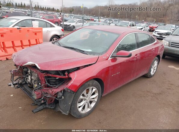 1G1ZD5ST3KF150550 2019 CHEVROLET MALIBU Красный Передняя левая четверть
