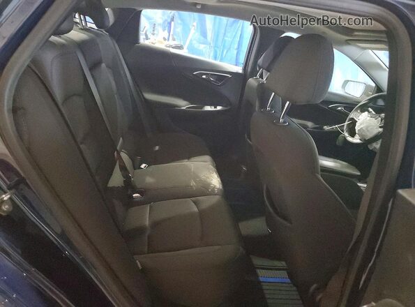 1G1ZD5ST3KF222072 2019 CHEVROLET MALIBU Blue უკანა სავარძლების ხედი