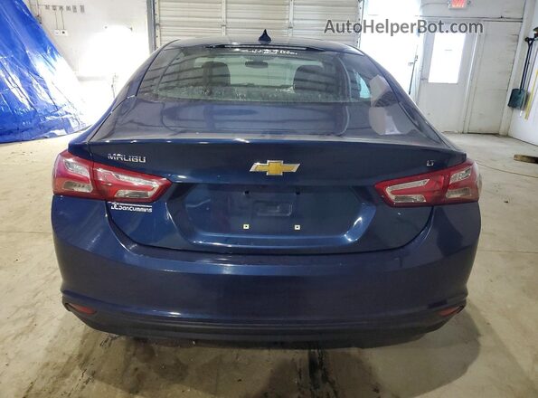 1G1ZD5ST3KF222072 2019 CHEVROLET MALIBU Blue უკანა ხედი