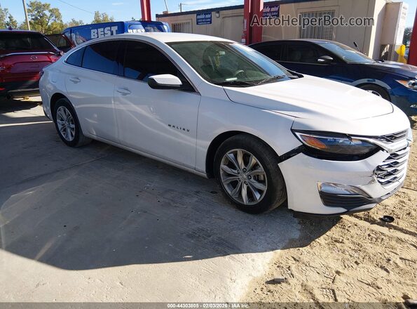 1G1ZD5ST4KF163856 2019 CHEVROLET MALIBU Белый Передняя правая четверть