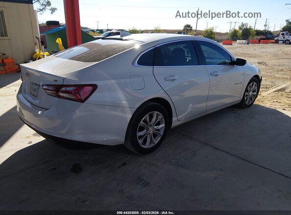 1G1ZD5ST4KF163856 2019 CHEVROLET MALIBU Белый Задняя правая четверть