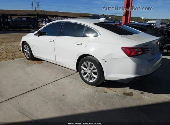 1G1ZD5ST4KF163856 2019 CHEVROLET MALIBU Белый Задняя левая четверть