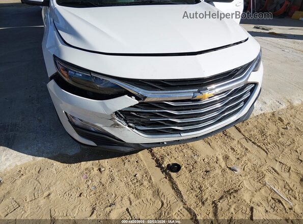 1G1ZD5ST4KF163856 2019 CHEVROLET MALIBU Белый Вид спереди