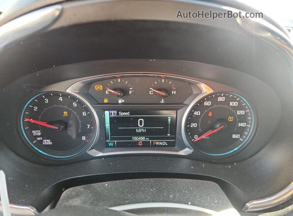 1G1ZD5ST7JF237396 2018 CHEVROLET MALIBU Серебряный Вид щитка приборов