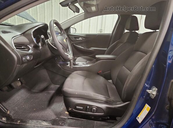 1G1ZD5STXKF133003 2019 CHEVROLET MALIBU Blue წინა სალონის ხედი