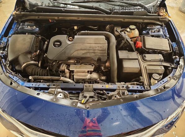 1G1ZD5STXKF133003 2019 CHEVROLET MALIBU Blue უკანა სალონის ხედი
