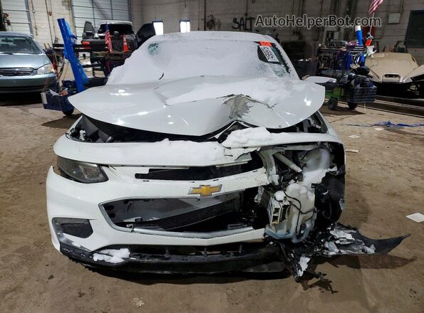 1G1ZE5ST0GF301753 2016 CHEVROLET MALIBU Белый Вид спереди