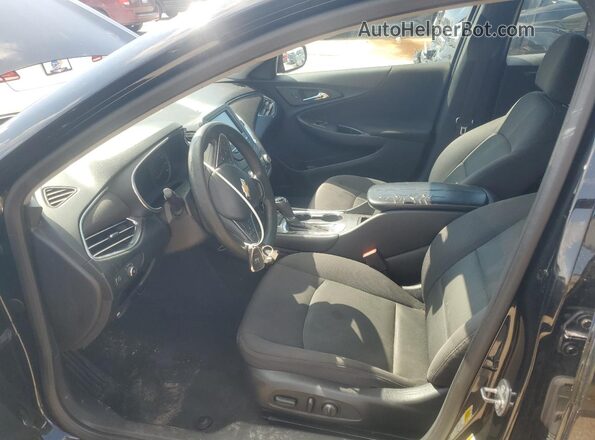 1G1ZE5ST2HF280728 2017 CHEVROLET MALIBU Black Widok wnętrza z przodu
