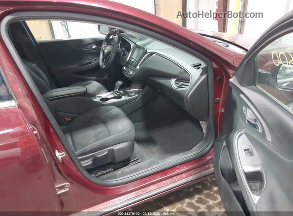 1G1ZE5ST8GF277606 2016 CHEVROLET MALIBU Темно-бордовый Вид салона спереди