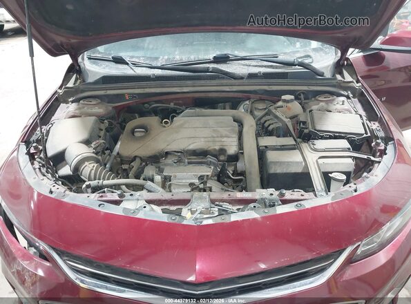 1G1ZE5ST8GF277606 2016 CHEVROLET MALIBU Темно-бордовый Вид сзади