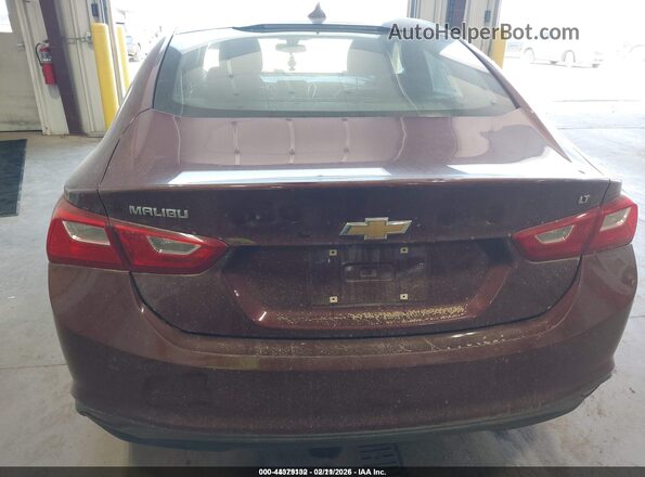 1G1ZE5ST8GF277606 2016 CHEVROLET MALIBU Темно-бордовый 