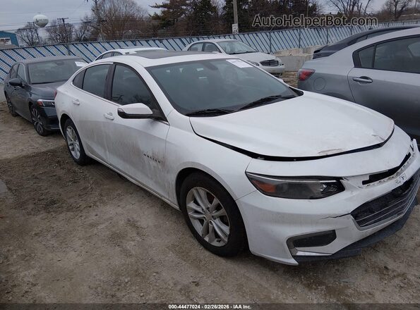 1G1ZE5STXGF330564 2016 CHEVROLET MALIBU Белый Передняя правая четверть