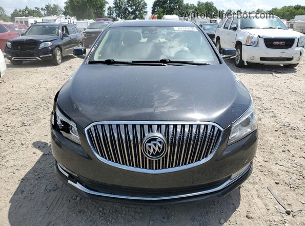 1G4G45G35GF267122 2016 BUICK LACROSSE Black Widok z przodu