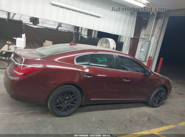 1G4GA5G35GF167918 2016 BUICK LACROSSE Бордовый Вид задней части салона