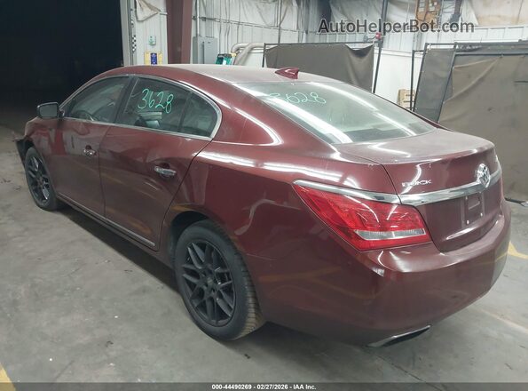 1G4GA5G35GF167918 2016 BUICK LACROSSE Бордовый Задняя левая четверть