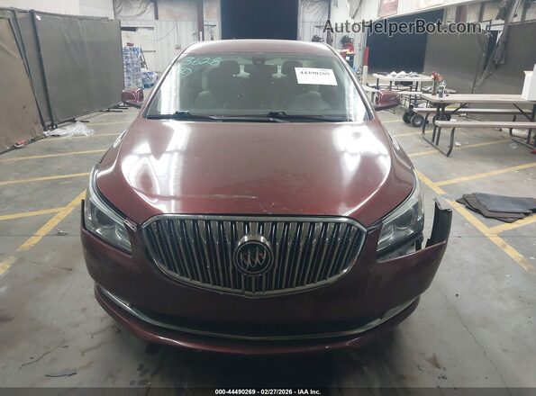 1G4GA5G35GF167918 2016 BUICK LACROSSE Бордовый Вид щитка приборов