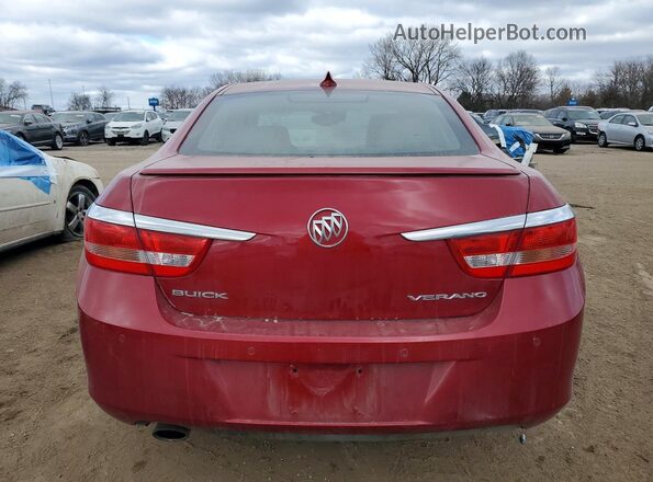 1G4PR5SK8H4103134 2017 BUICK VERANO Red Widok wnętrza z przodu