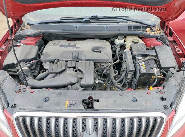 1G4PR5SK8H4103134 2017 BUICK VERANO Red Widok komory silnika