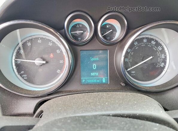 1G4PR5SK8H4103134 2017 BUICK VERANO Red Widok tylnych siedzeń