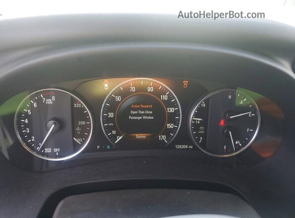 1G4ZP5SS0KU103196 2019 BUICK LACROSSE Silver Вид щитка приладів
