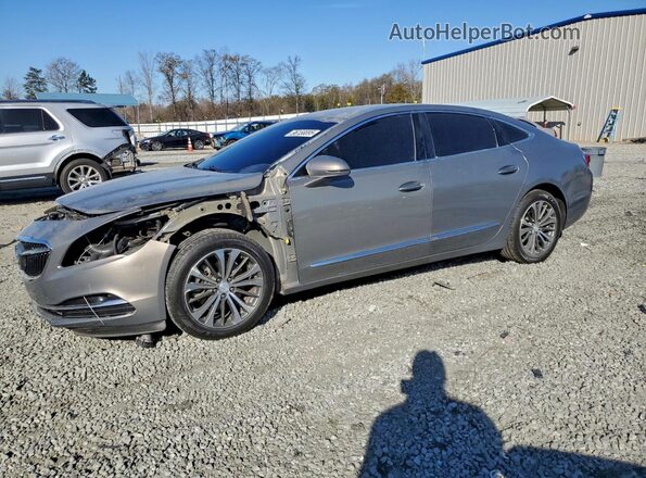 1G4ZP5SS2HU179821 2017 BUICK LACROSSE Gray წინა მარცხენა ხედი სამი მეოთხედიდან