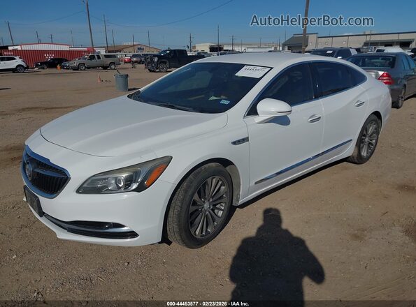 1G4ZP5SS6JU144477 2018 BUICK LACROSSE Белый Передняя левая четверть