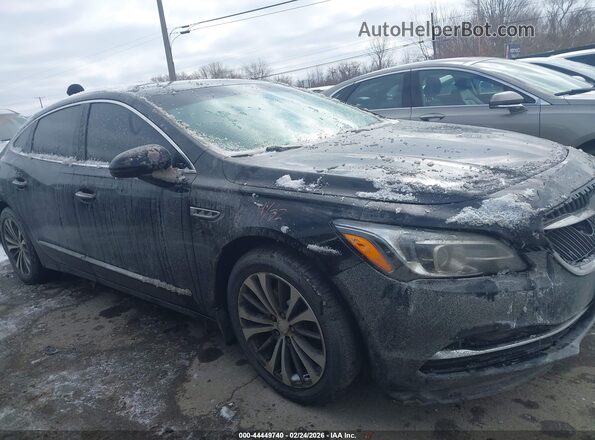 1G4ZP5SS7HU136611 2017 BUICK LACROSSE Черный Вид задней части салона
