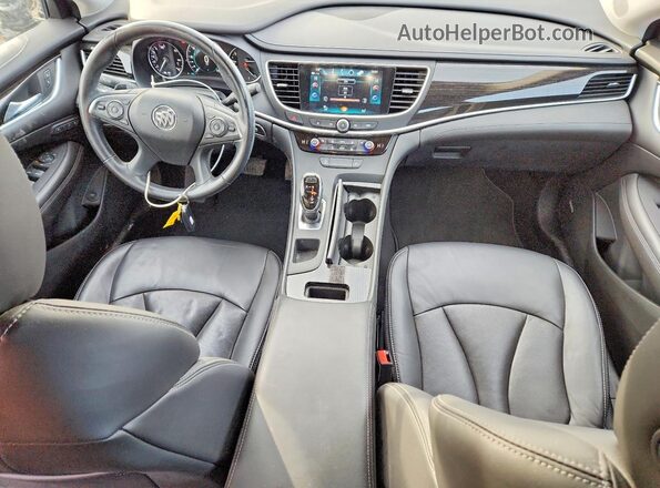 1G4ZP5SS8HU179399 2017 BUICK LACROSSE Черный Вид панели приборов