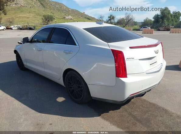 1G6AA5RX4G0110285 2016 CADILLAC ATS Белый Задняя левая четверть