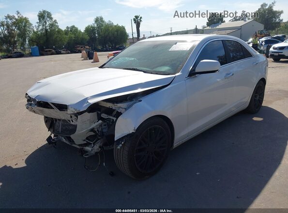 1G6AA5RX4G0110285 2016 CADILLAC ATS Белый Передняя левая четверть