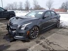 2016 Cadillac Ats-v   Gray vin: 1G6AN5SY4G0141849