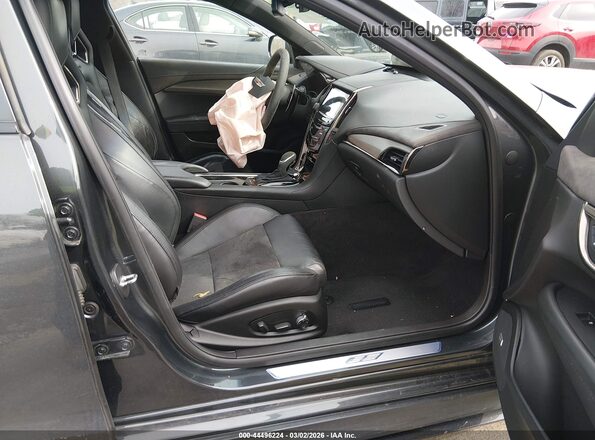 1G6AN5SY4G0141849 2016 CADILLAC ATS-V Gray წინა სალონის ხედი