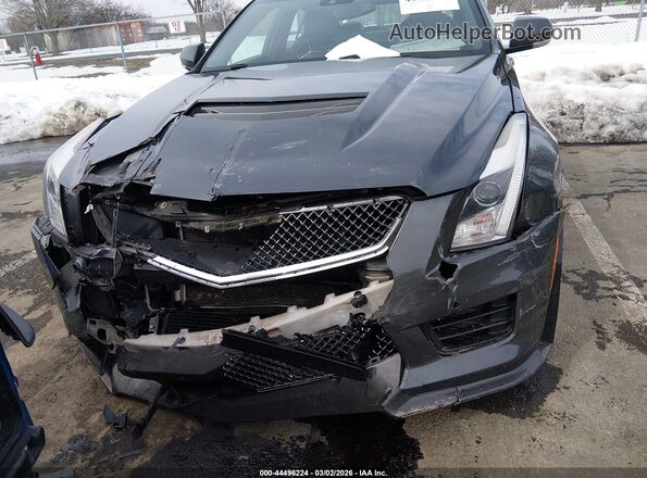 1G6AN5SY4G0141849 2016 CADILLAC ATS-V Gray წინა ხედი