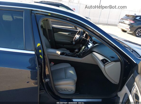 1G6AP5SX0H0141902 2017 CADILLAC CTS Черный Вид салона спереди