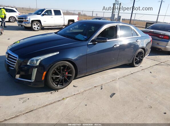 1G6AP5SX0H0141902 2017 CADILLAC CTS Черный Передняя левая четверть